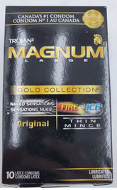 MAGNUM GOLD COLLECTION - BARESKIN, ECSTACY, ORIGINAL 3CT  NO RETURN / NO EXCHANGE